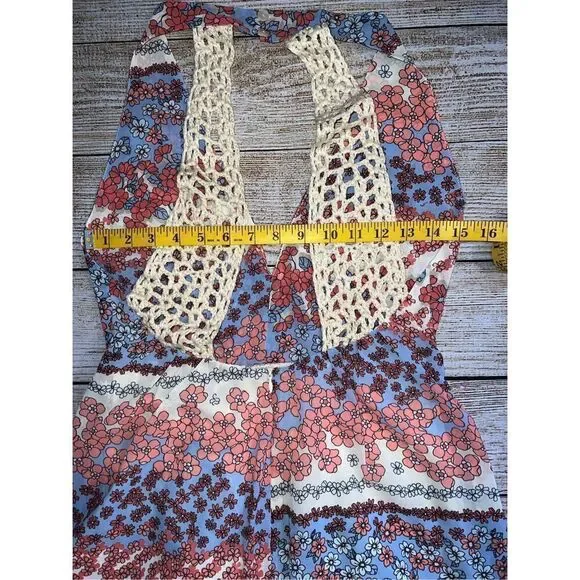 Forever XXI Floral Plunging Maxi Dress (Sm) - Picture 7 of 12